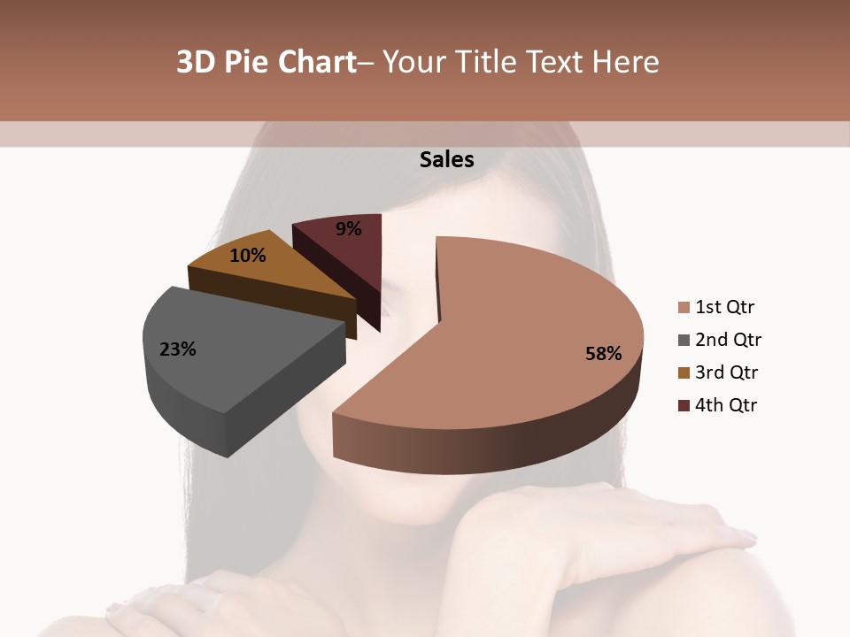 Hairstyle Fashion Female PowerPoint Template