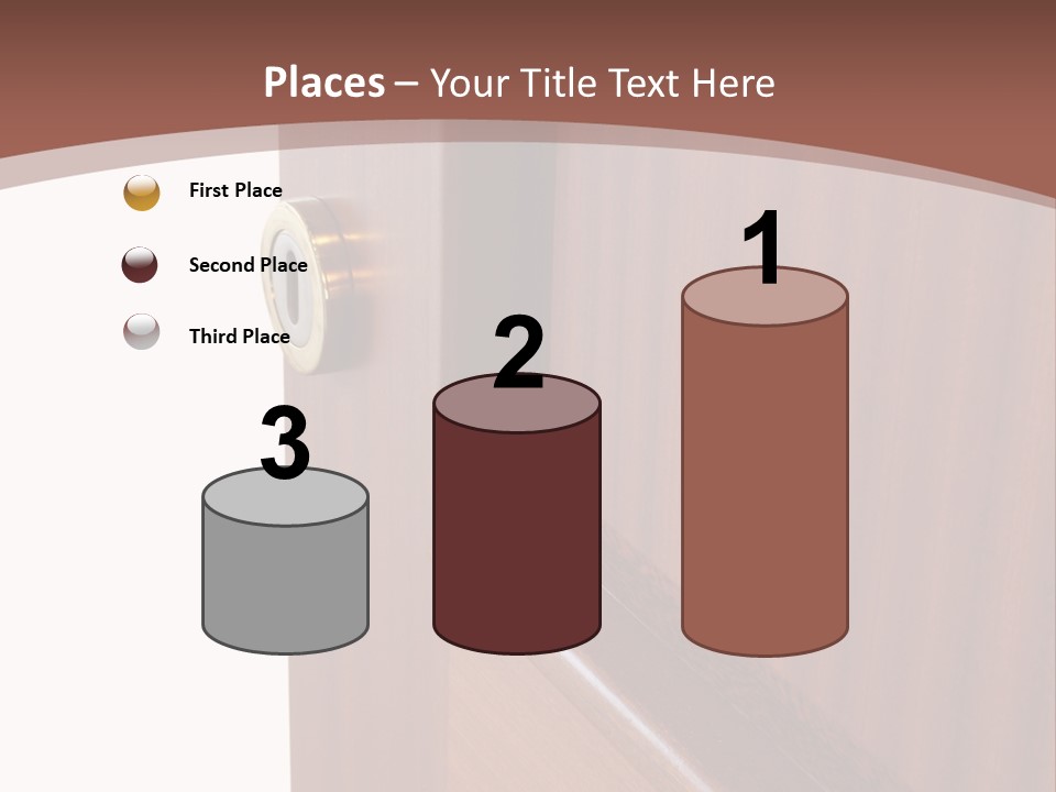 Interior Lock Architecture PowerPoint Template