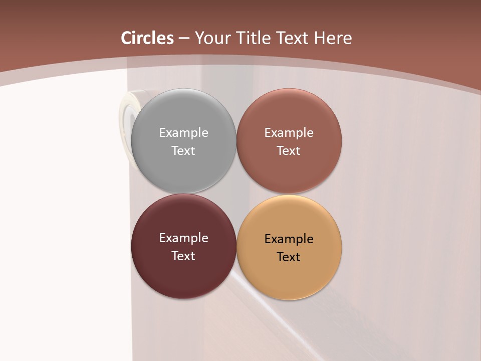 Interior Lock Architecture PowerPoint Template