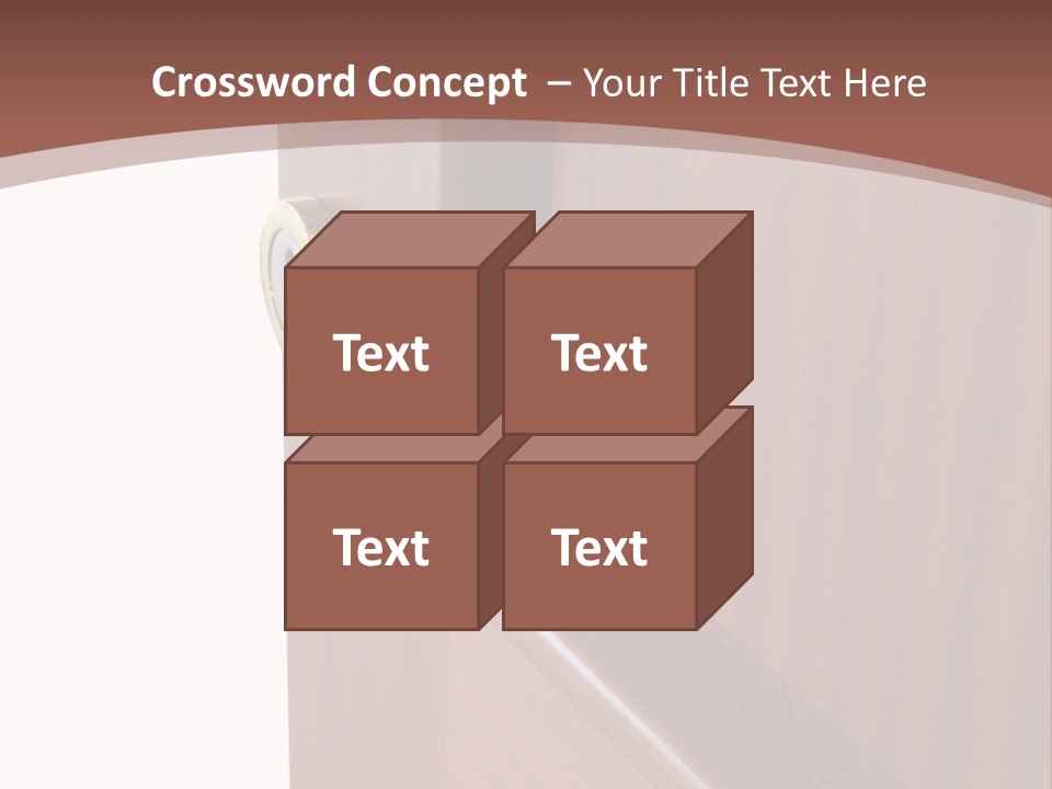 Interior Lock Architecture PowerPoint Template