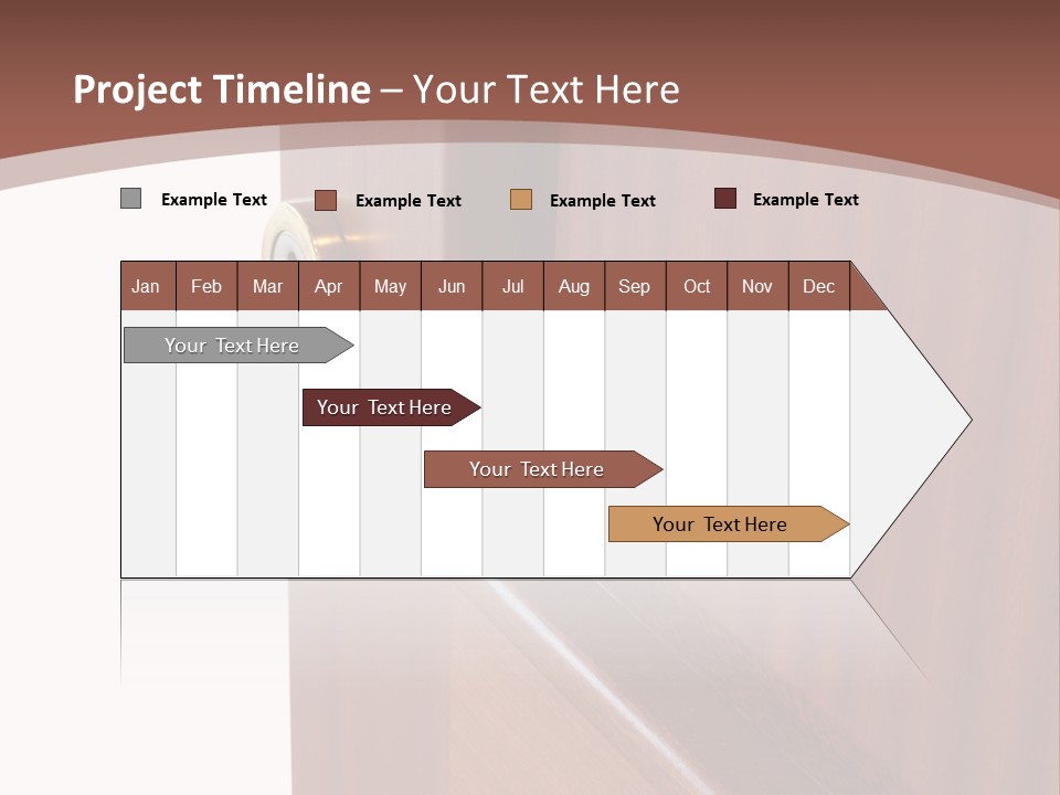 Interior Lock Architecture PowerPoint Template