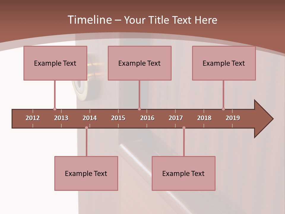 Interior Lock Architecture PowerPoint Template