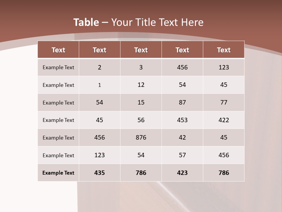 Interior Lock Architecture PowerPoint Template