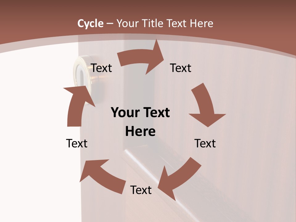 Interior Lock Architecture PowerPoint Template