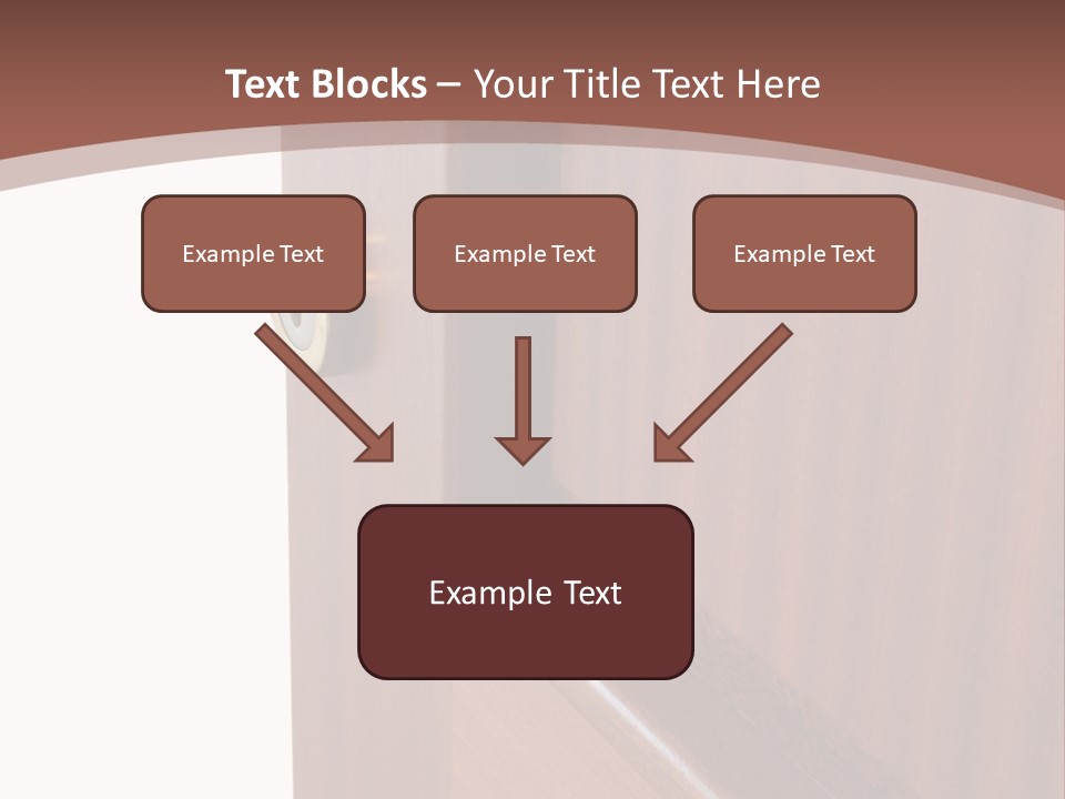 Interior Lock Architecture PowerPoint Template