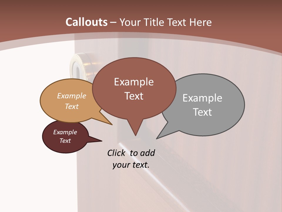 Interior Lock Architecture PowerPoint Template