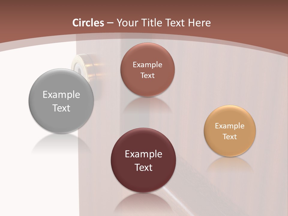 Interior Lock Architecture PowerPoint Template
