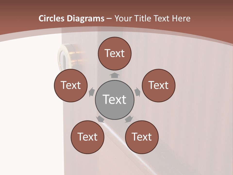 Interior Lock Architecture PowerPoint Template