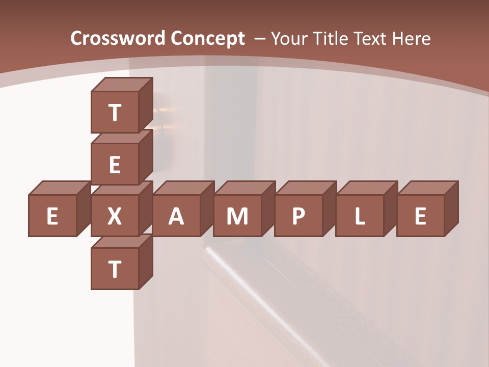Interior Lock Architecture PowerPoint Template