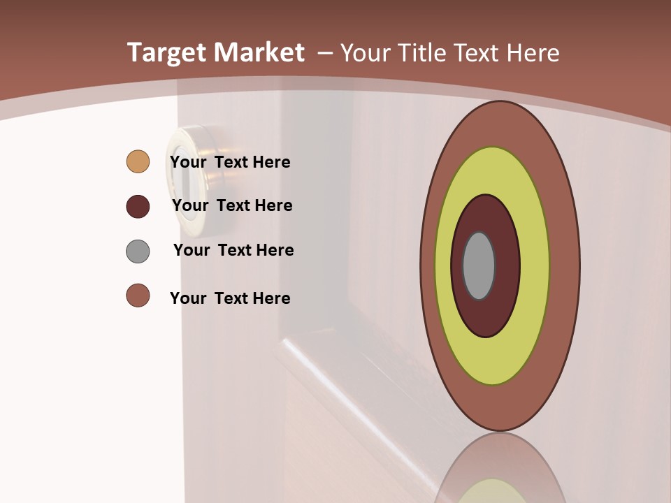 Interior Lock Architecture PowerPoint Template