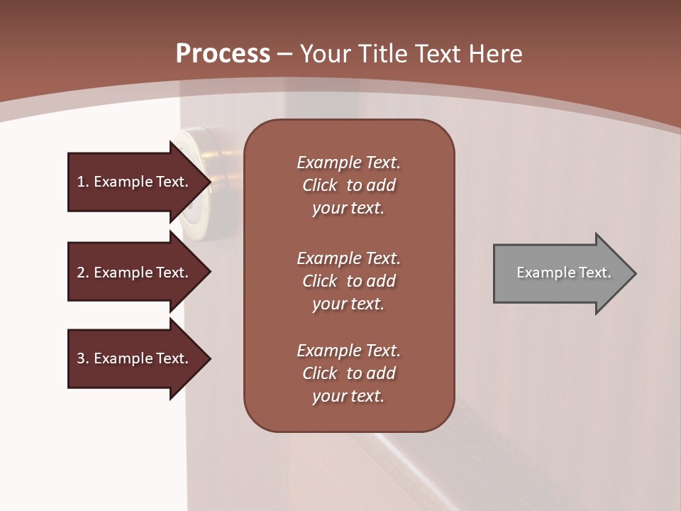 Interior Lock Architecture PowerPoint Template