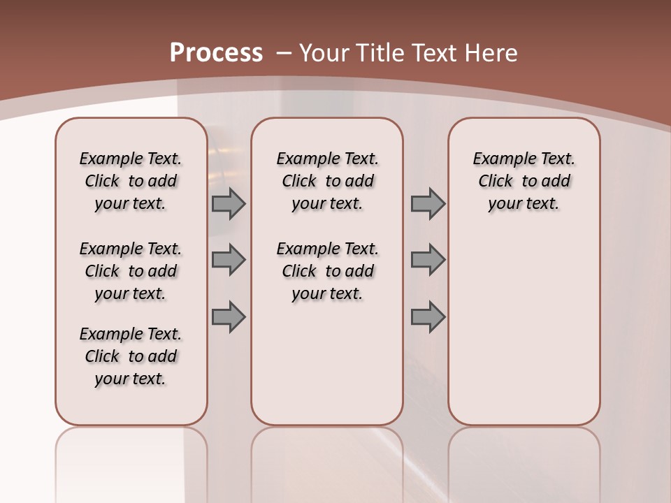 Interior Lock Architecture PowerPoint Template