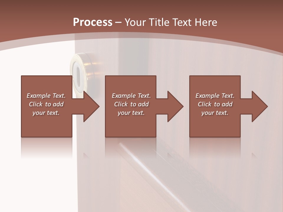 Interior Lock Architecture PowerPoint Template