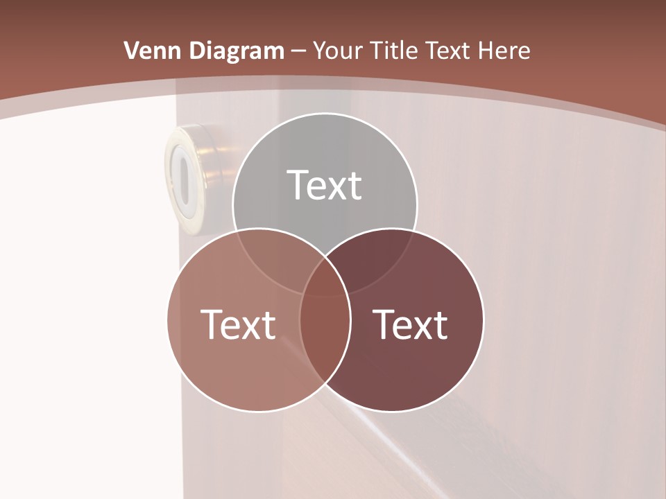 Interior Lock Architecture PowerPoint Template