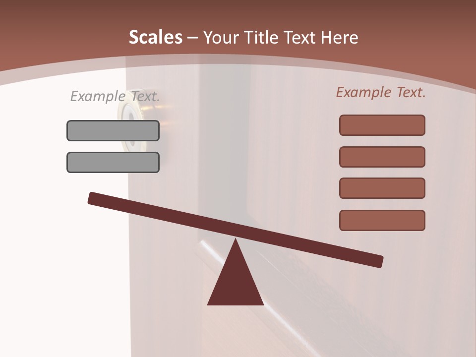 Interior Lock Architecture PowerPoint Template