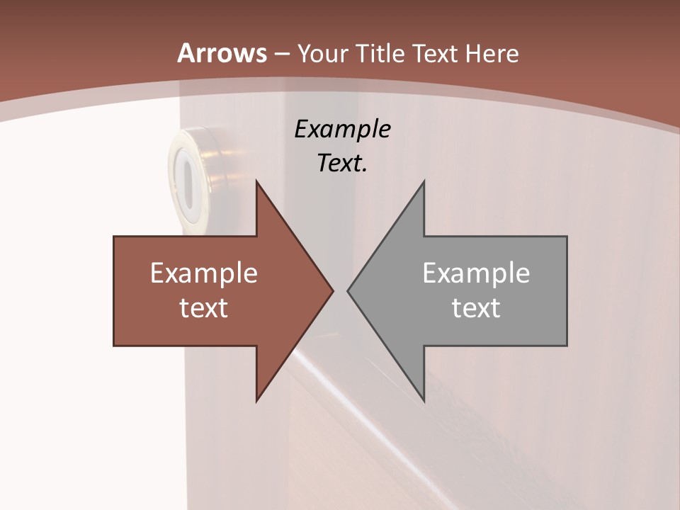 Interior Lock Architecture PowerPoint Template