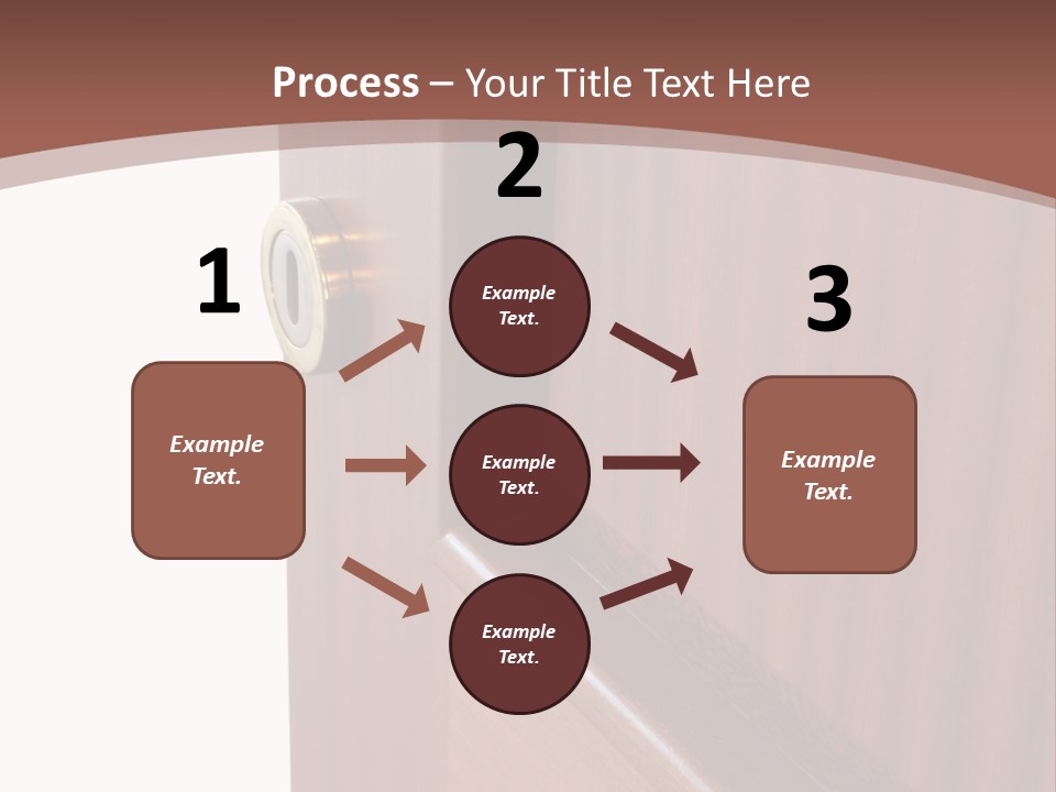 Interior Lock Architecture PowerPoint Template