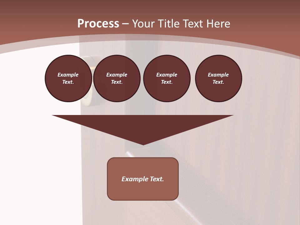 Interior Lock Architecture PowerPoint Template