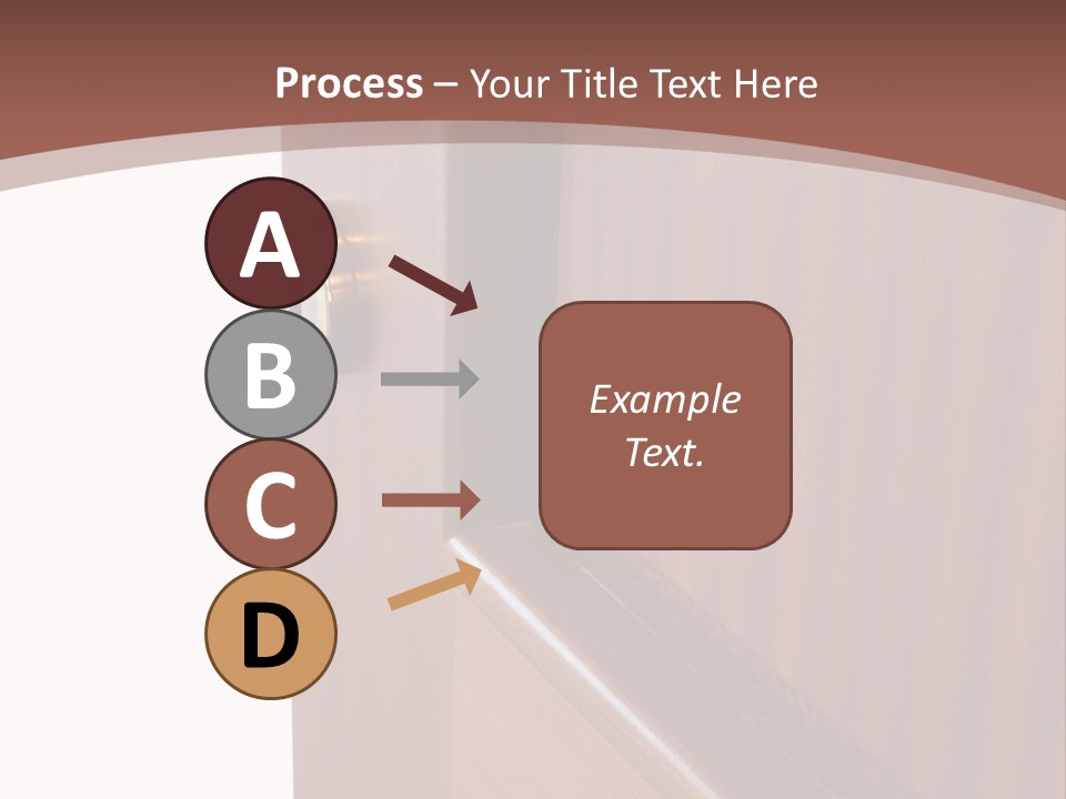 Interior Lock Architecture PowerPoint Template