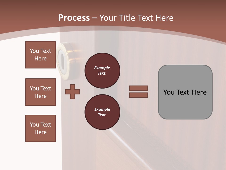 Interior Lock Architecture PowerPoint Template