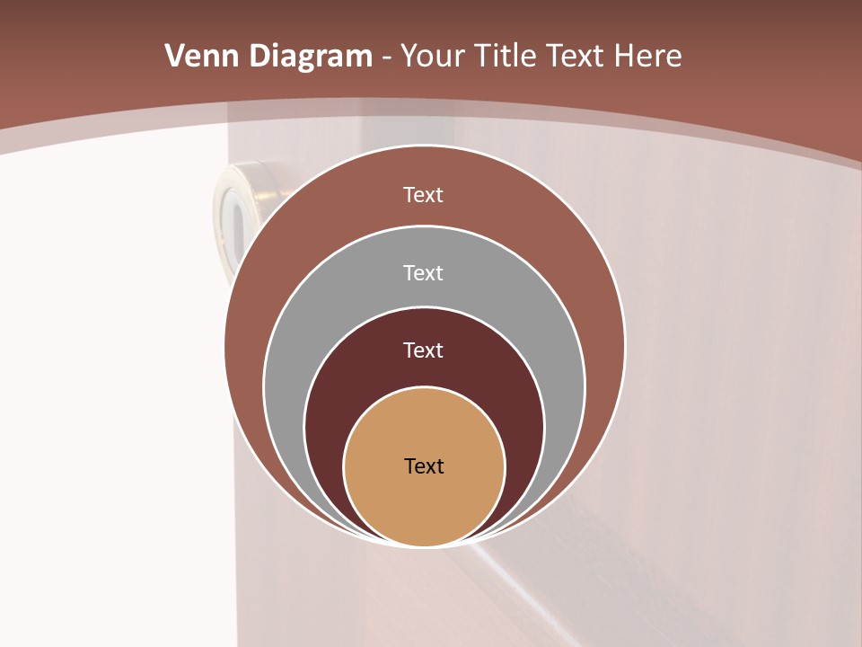 Interior Lock Architecture PowerPoint Template