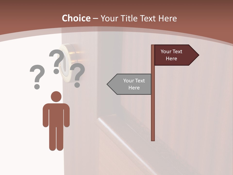 Interior Lock Architecture PowerPoint Template