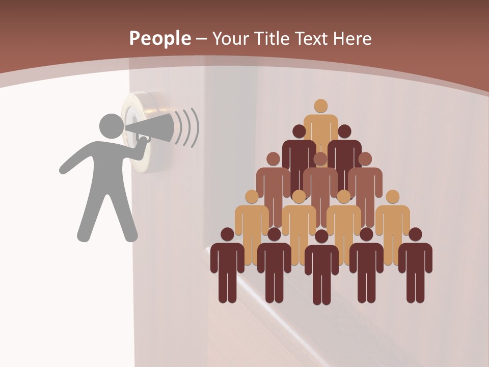Interior Lock Architecture PowerPoint Template