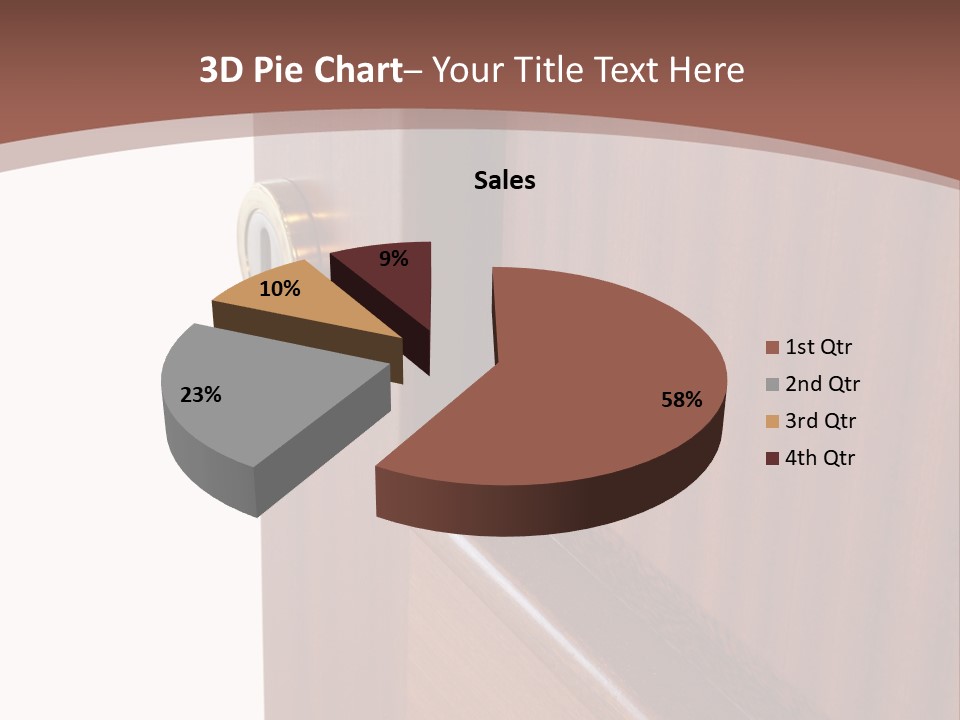 Interior Lock Architecture PowerPoint Template