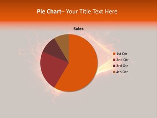 Knowledge Flame Icon PowerPoint Template