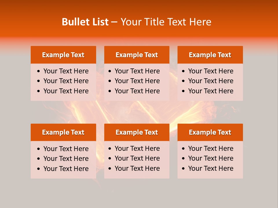 Knowledge Flame Icon PowerPoint Template