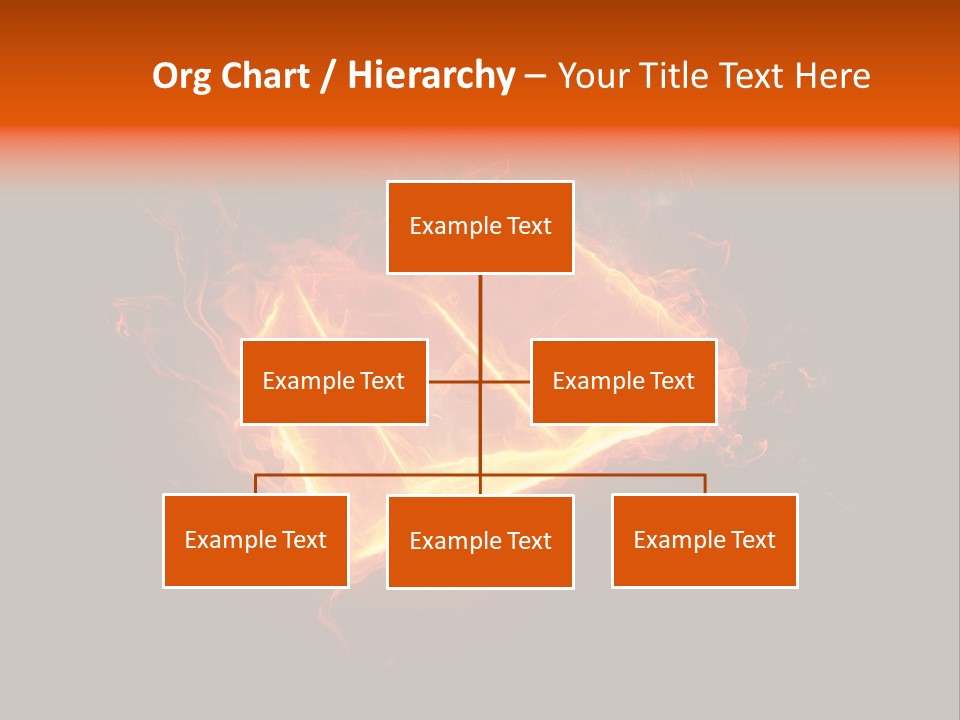 Knowledge Flame Icon PowerPoint Template