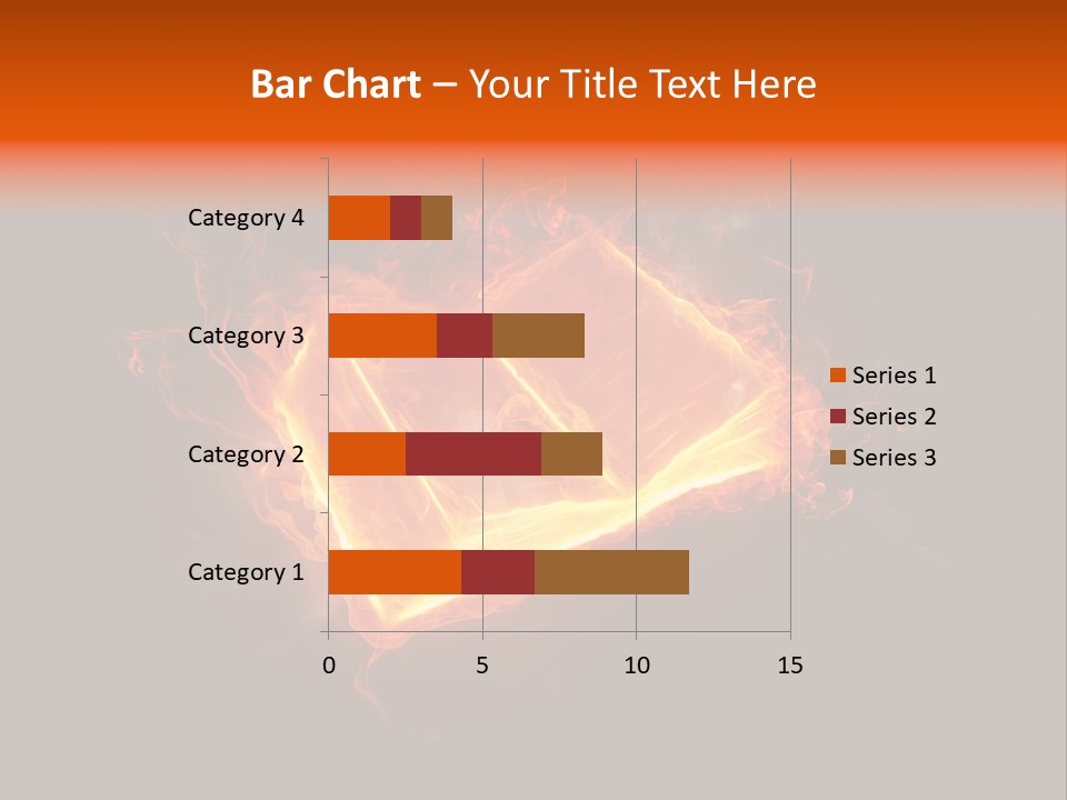 Knowledge Flame Icon PowerPoint Template