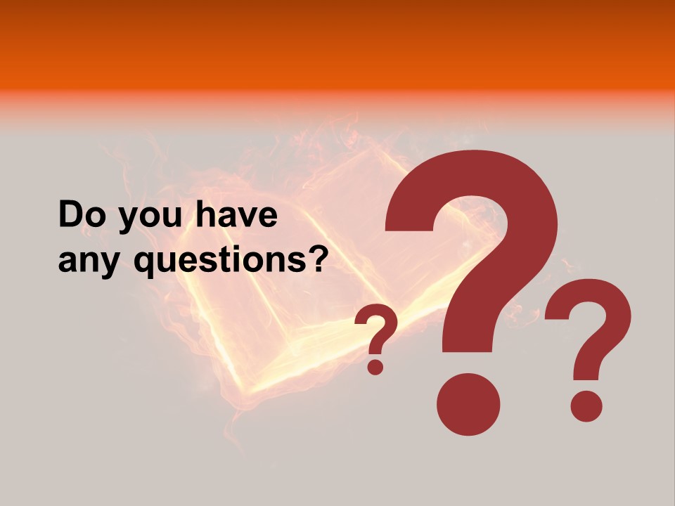 Knowledge Flame Icon PowerPoint Template