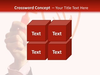 Hand Marker Energy PowerPoint Template