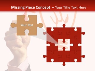 Hand Marker Energy PowerPoint Template