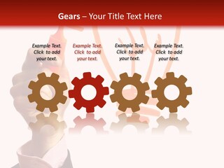 Hand Marker Energy PowerPoint Template