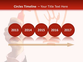 Hand Marker Energy PowerPoint Template