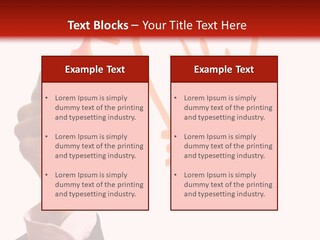 Hand Marker Energy PowerPoint Template