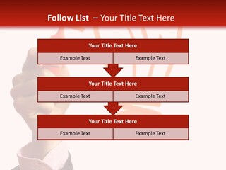 Hand Marker Energy PowerPoint Template
