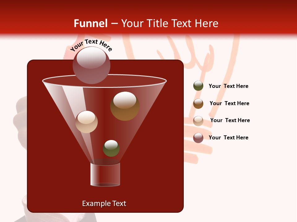 Hand Marker Energy PowerPoint Template