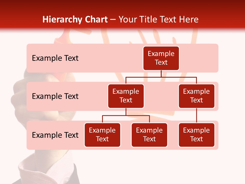 Hand Marker Energy PowerPoint Template