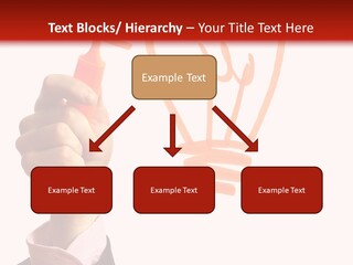 Hand Marker Energy PowerPoint Template
