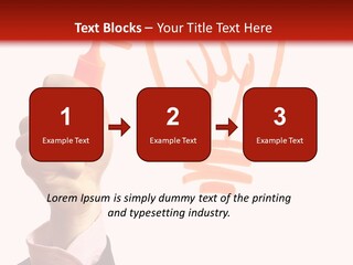 Hand Marker Energy PowerPoint Template