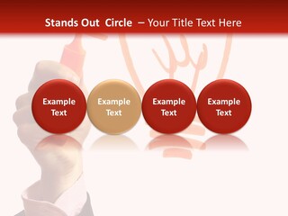 Hand Marker Energy PowerPoint Template