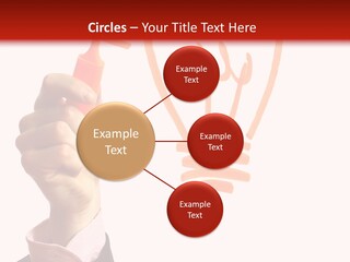 Hand Marker Energy PowerPoint Template