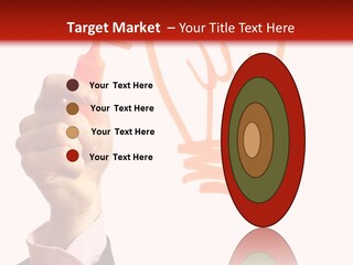 Hand Marker Energy PowerPoint Template