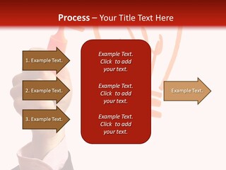 Hand Marker Energy PowerPoint Template