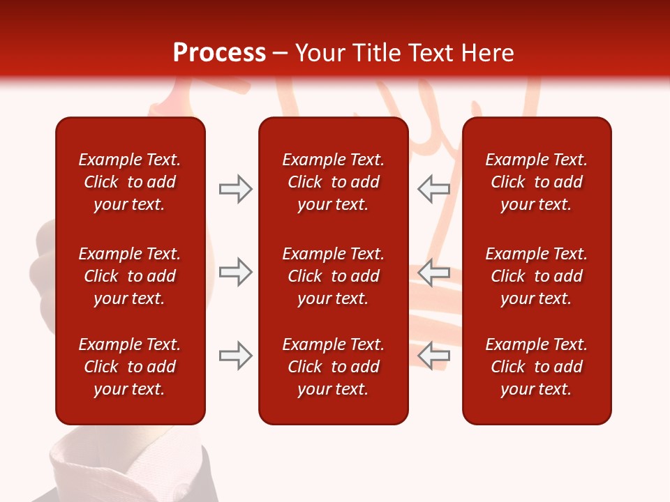 Hand Marker Energy PowerPoint Template
