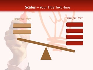 Hand Marker Energy PowerPoint Template