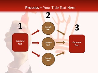 Hand Marker Energy PowerPoint Template